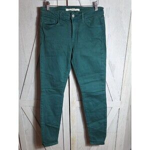 Joe's Jeans Green Skinny Jeans Size 29